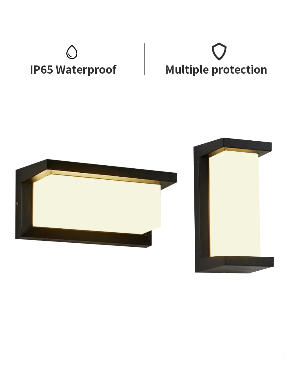 Watertight design ensures outdoor use safety