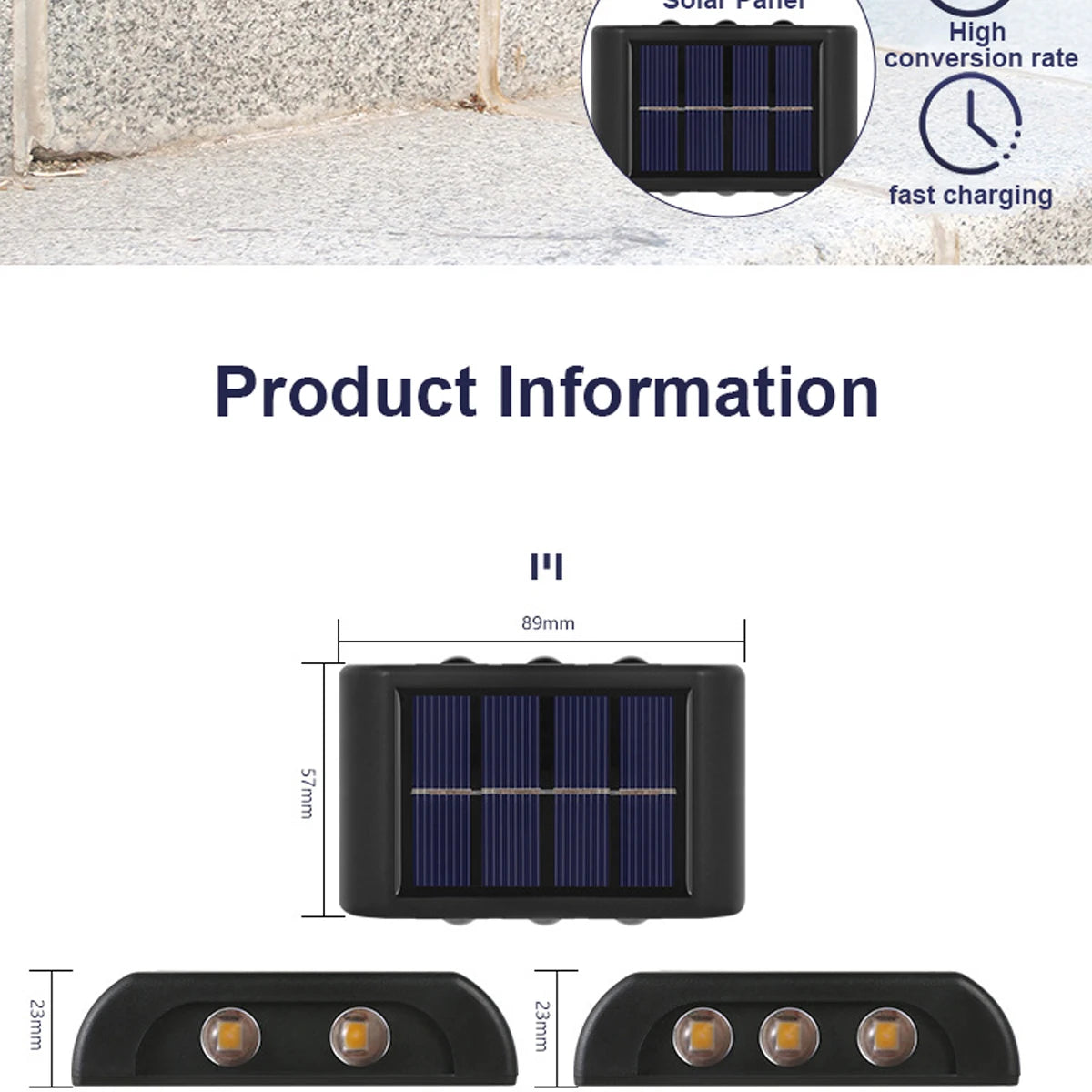 Compact and rugged solar charger for outdoor use.