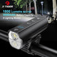 X-TIGER QD-1301 Front Light Bicycle Lamp - USB Rechargeable LED Flashlights 2400 Lumens 6400 mAh Outdoor Mountain Bike Headlights