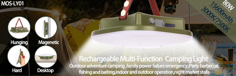9900mAh LED Tent Light, LED Tent Light Rechargeable Lantern