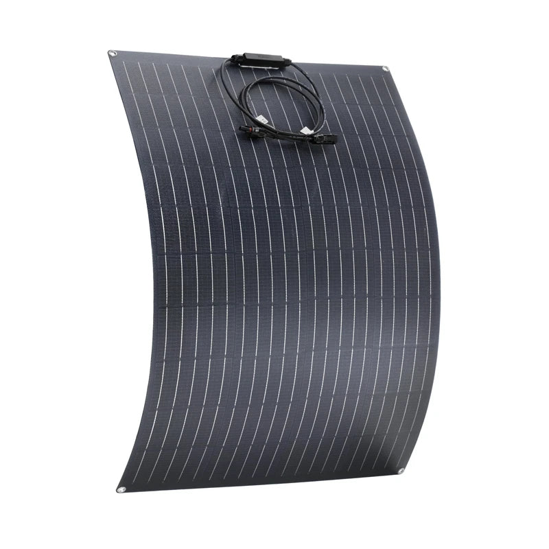 300W Flexible Solar Panel, Solar panel kit for charging 12V batteries on yachts, homes, cars, boats, and caravans.