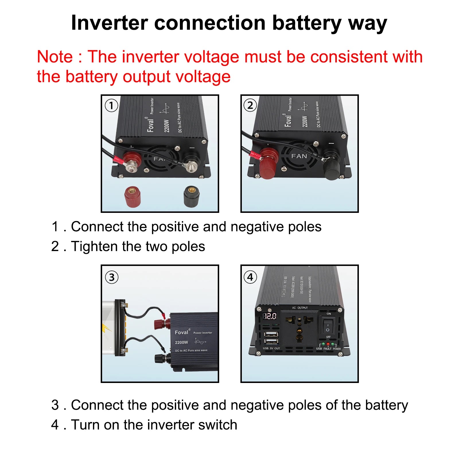 Pure Sine Wave Inverter, Contact us with questions before buying.