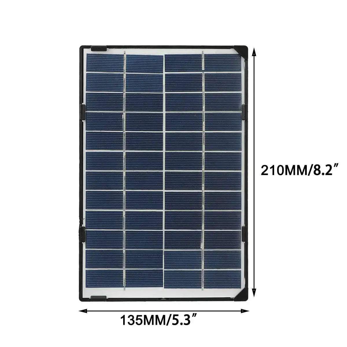 30W Portable Solar Panel, Solar panel specifications: 210x135mm, 30W capacity, origin Mainland China