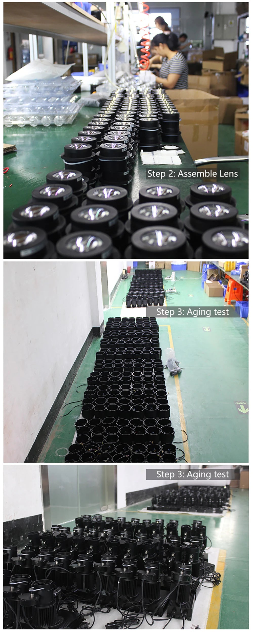 Advertising Gobo Projector Logo Light, Easy to assemble, tested for durability, and features a rotating LED logo projector with high-definition quality and waterproof design.