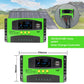 Nueva llegada 12V 24V Auto MPPT Controlador de carga solar 10A 20A 30A Panel solar PV Regulador Color Pantalla LCD 5V Dual USB