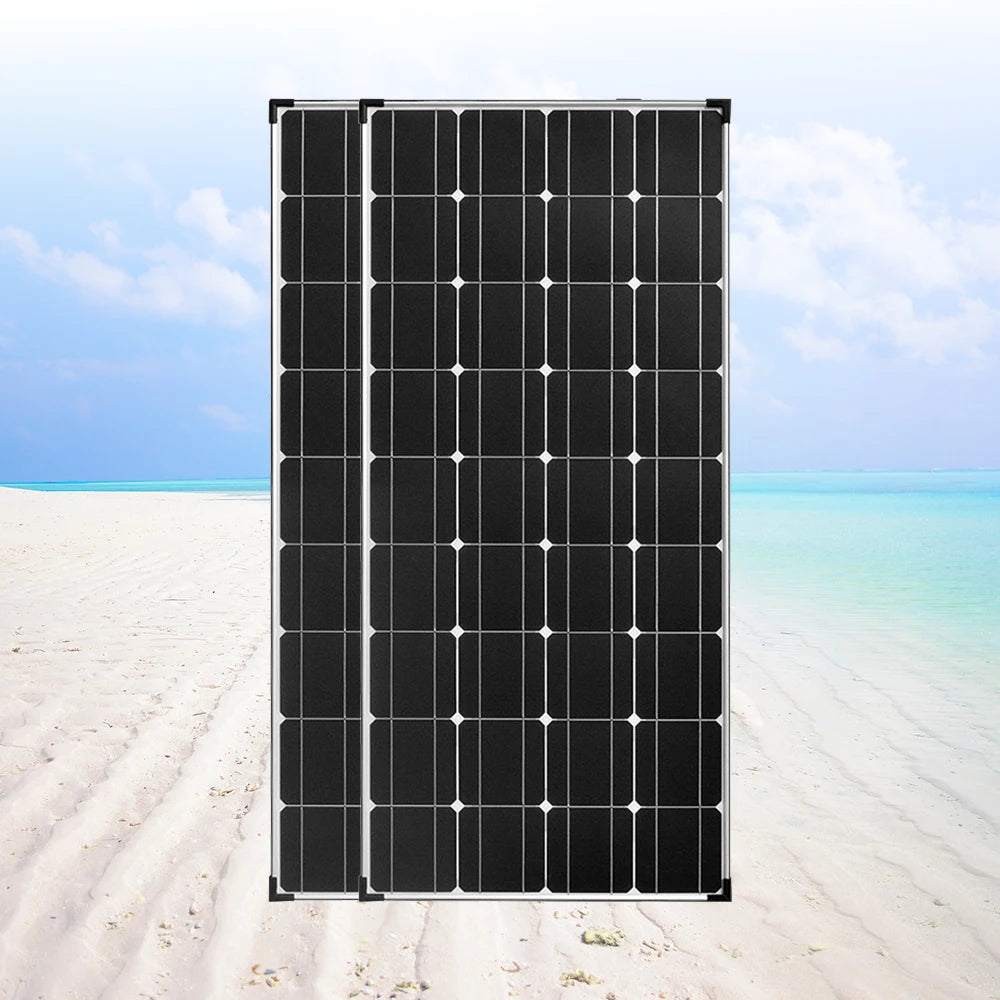 Photovoltaic Solar panel, Maximum input voltage limit for parallel connection with controller, preventing damage.