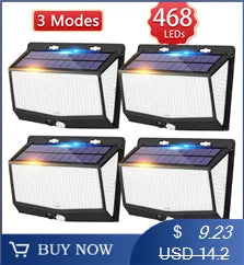 244 Led Outdoor Solar Light, Constantly On Mode: Provides a steady, low-level glow at all times.