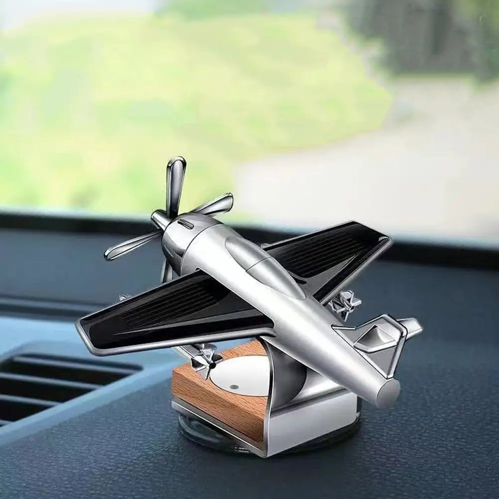 Creative Car Air Freshener Solar Power Toy, purify the air inside the car, keep the air fresh, reduce the harmful gases from the