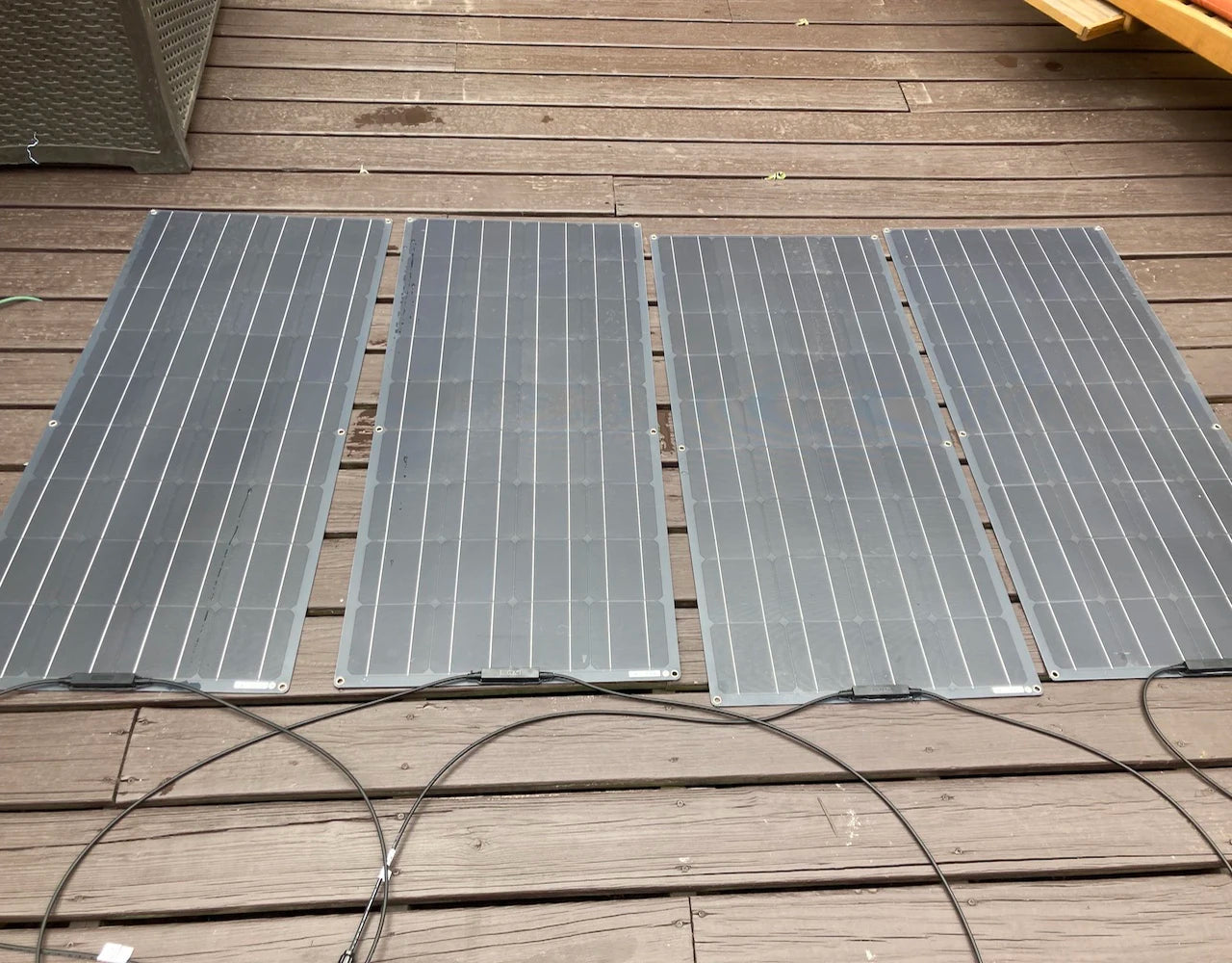 12v solar panel, Clean and quiet solar power system for off-grid use.