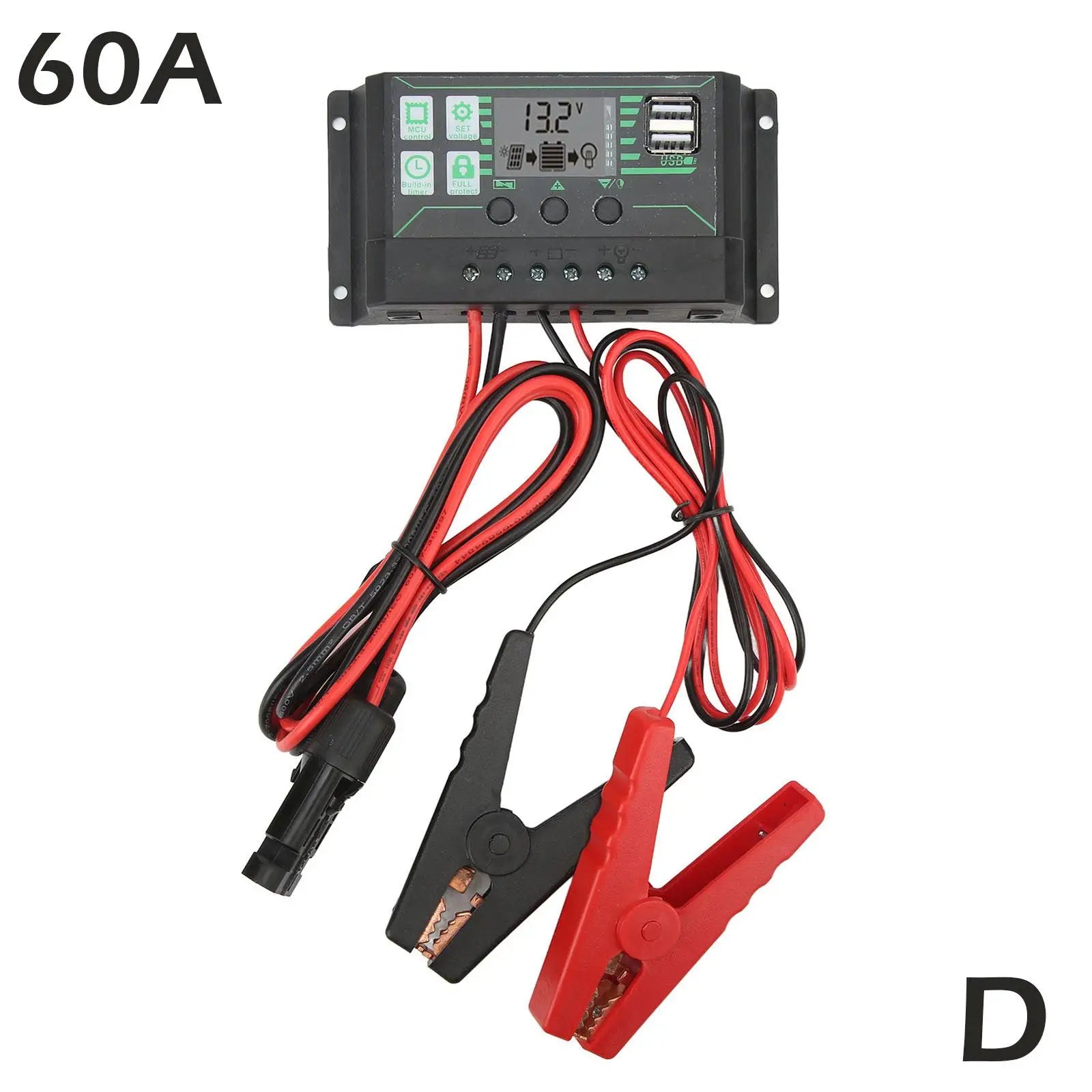 MPPT 10/20/30/60/100A Solar Charge Controller, Solar controller charger from Mainland China, CE certified for various applications.