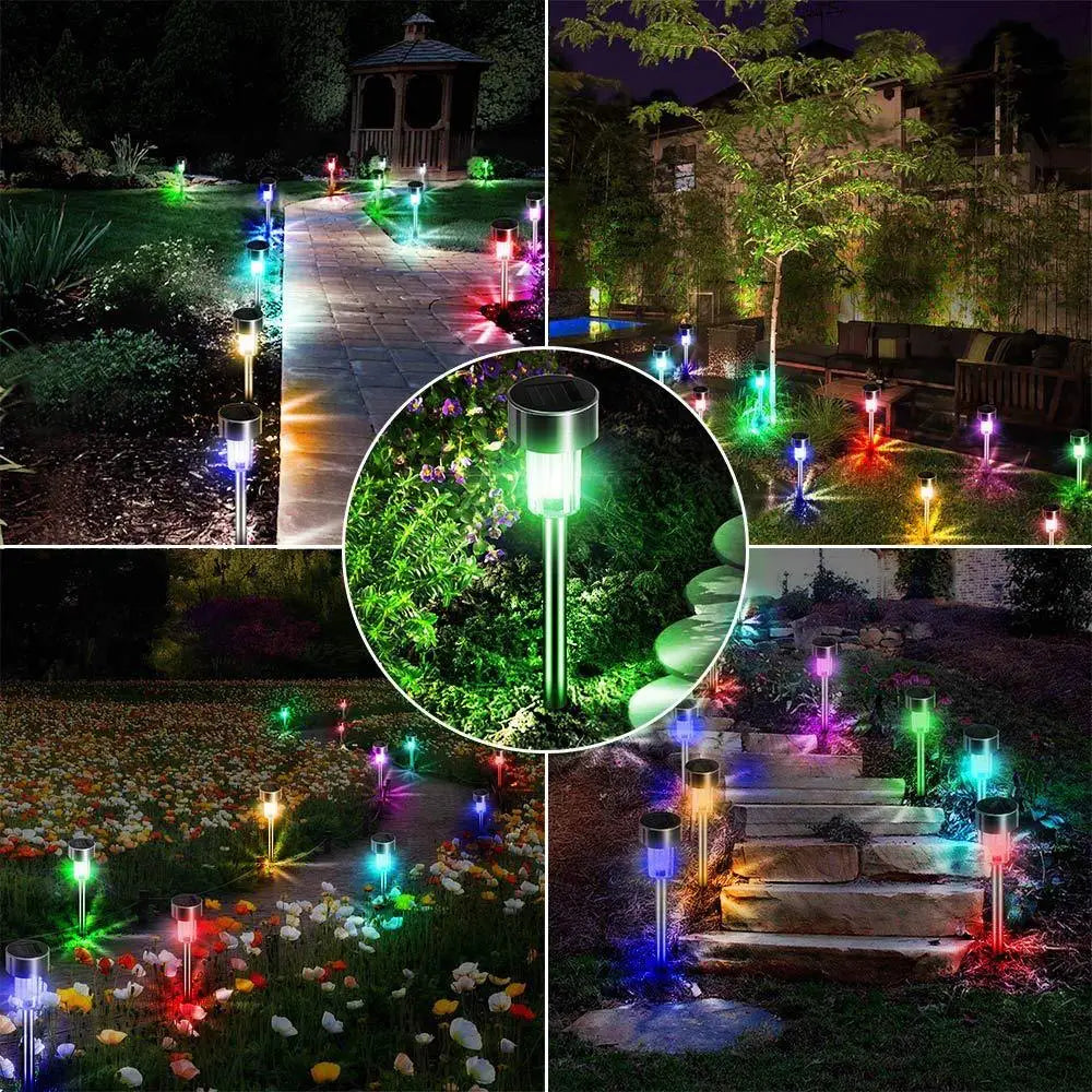 Outdoor Solar Light, Premium stainless steel solar lights with white LED and CE certification.