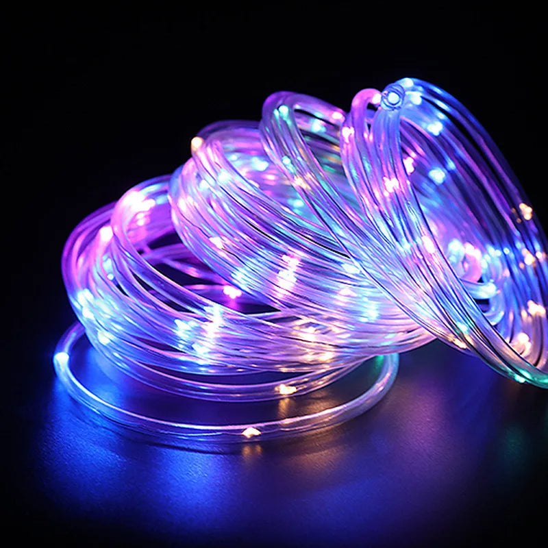 300LED Solar Rope Strip Light,