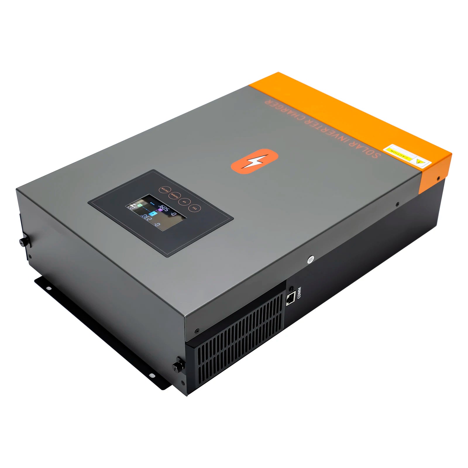 PowMr Grid Tie Inverter, Intelligent heat dissipation and versatile powering for home and office appliances.