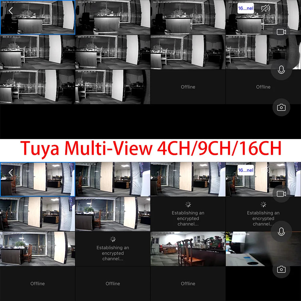 REHENTINT OG06T Solar Camera, Secure Online Connection Camera