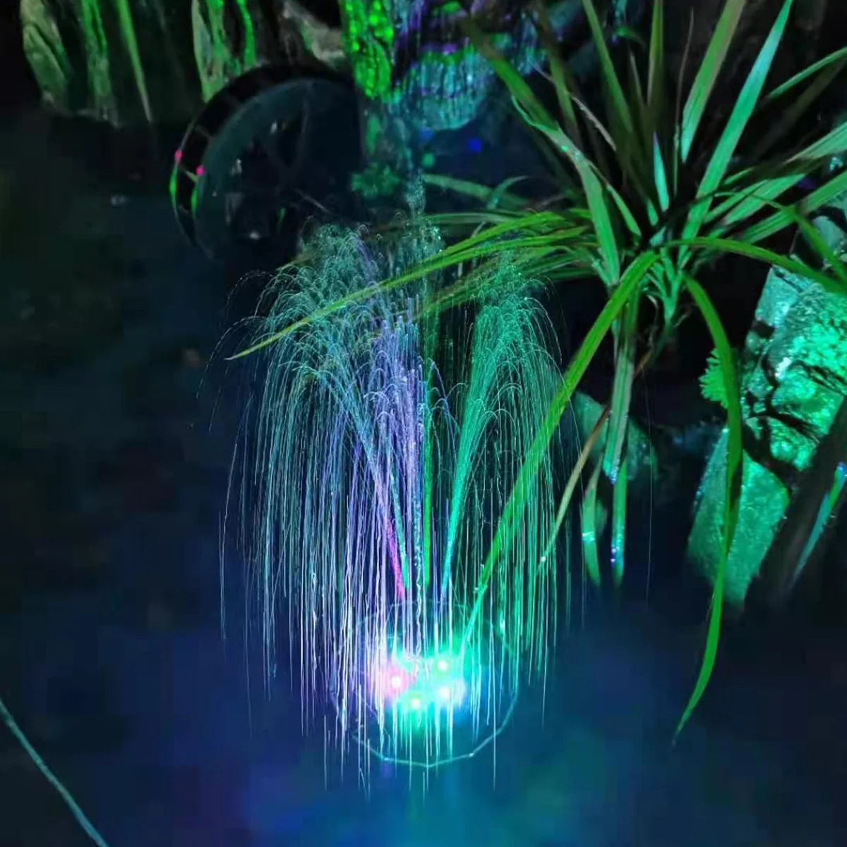 16cm Round Solar Fountain,