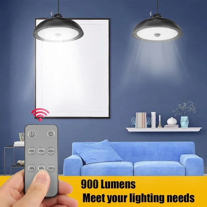 Brightly lights up to 900 lumens for ample indoor or outdoor illumination