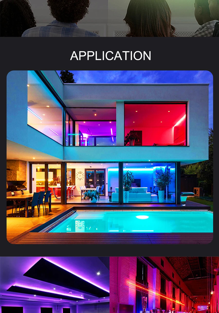 Addressable COB LED Strip Light, 24V addressable LED strip with 714 LEDs and WS2811 tech for vibrant lamp designs.