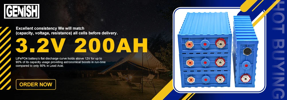 Consistent power from our tested LiFePO4 battery pack with optimal performance and extended runtime.