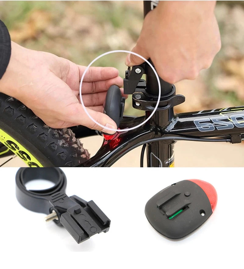 Bicycle Solar Powered MTB Tail Light,