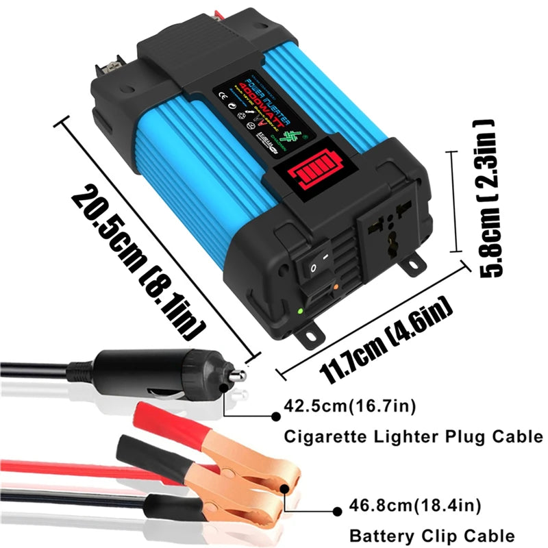 12V to 110/220V Solar Panel