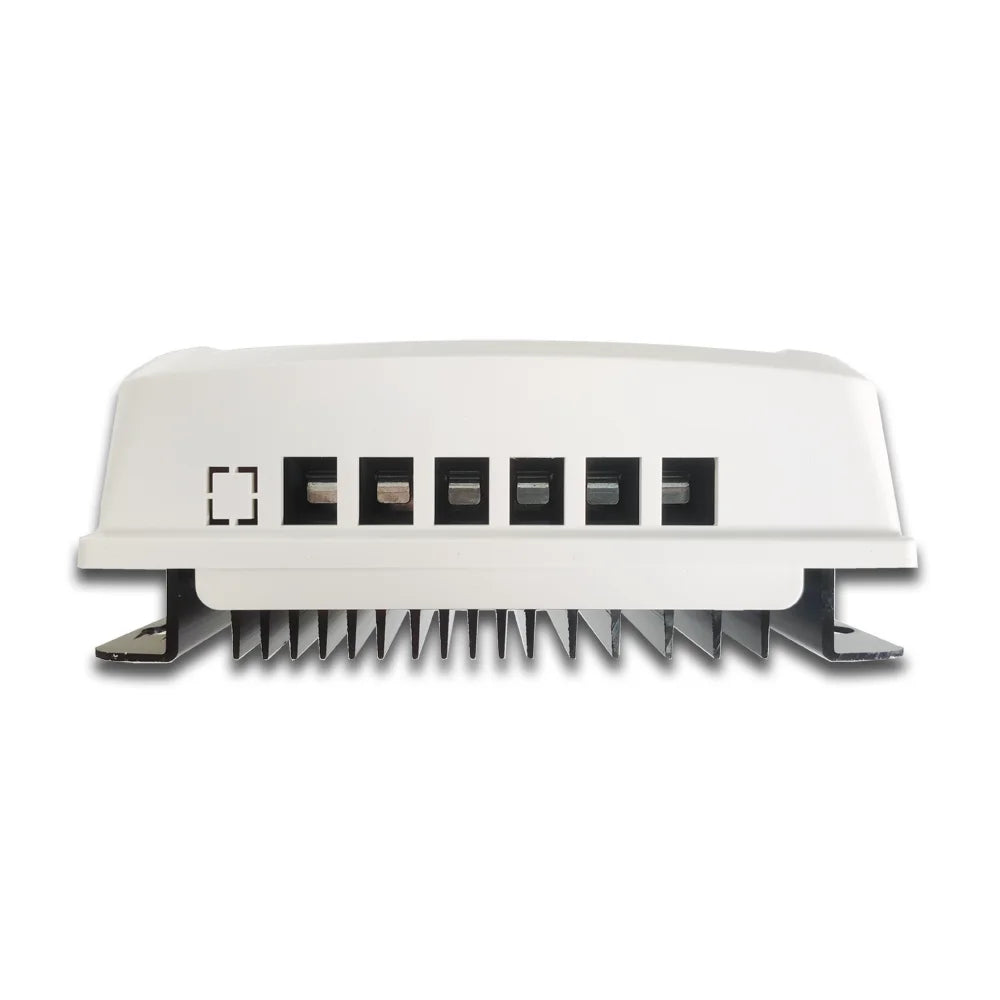 Smart charger detects and charges 12V to 48V lead-acid batteries.