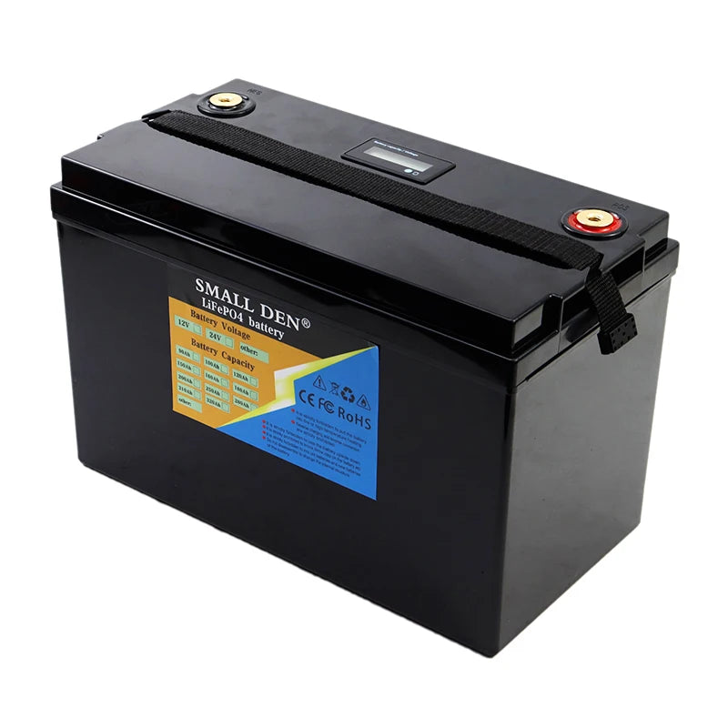 12V 160Ah 120Ah 100Ah 90Ah LiFePO4 battery, High-capacity LiFePO4 deep cycle battery for RVs, golf carts, and off-grid renewable energy systems.