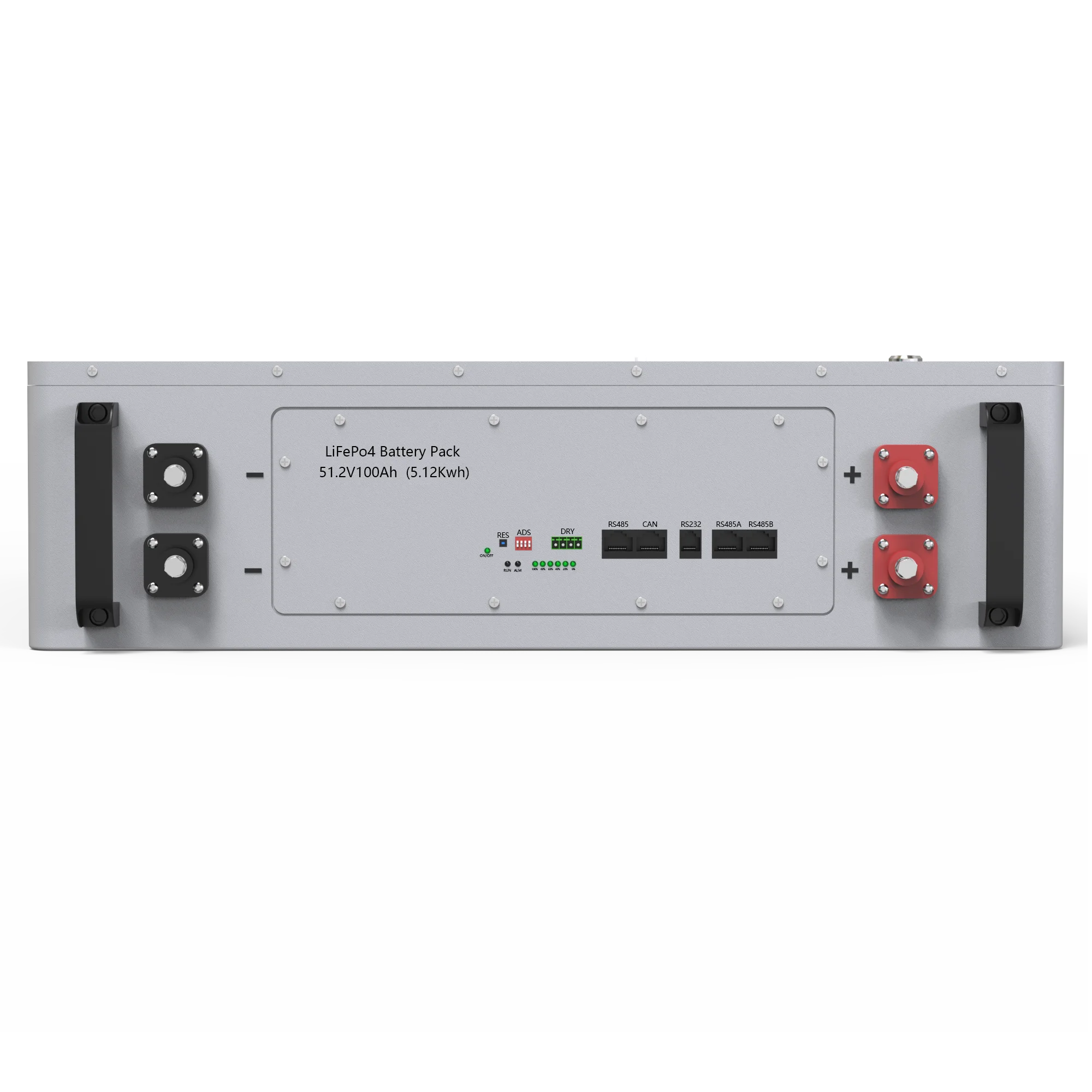 Powerwall 48V 200AH 10KW LiFePO4 Batttery Pack, Powerwall LiFePO4 battery pack for off-grid solar systems with advanced communication features.