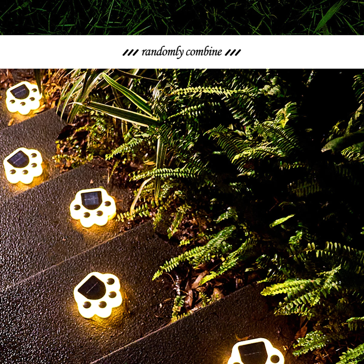Solar LED Light, Solar-powered LED light with modern style and IP65 protection level.