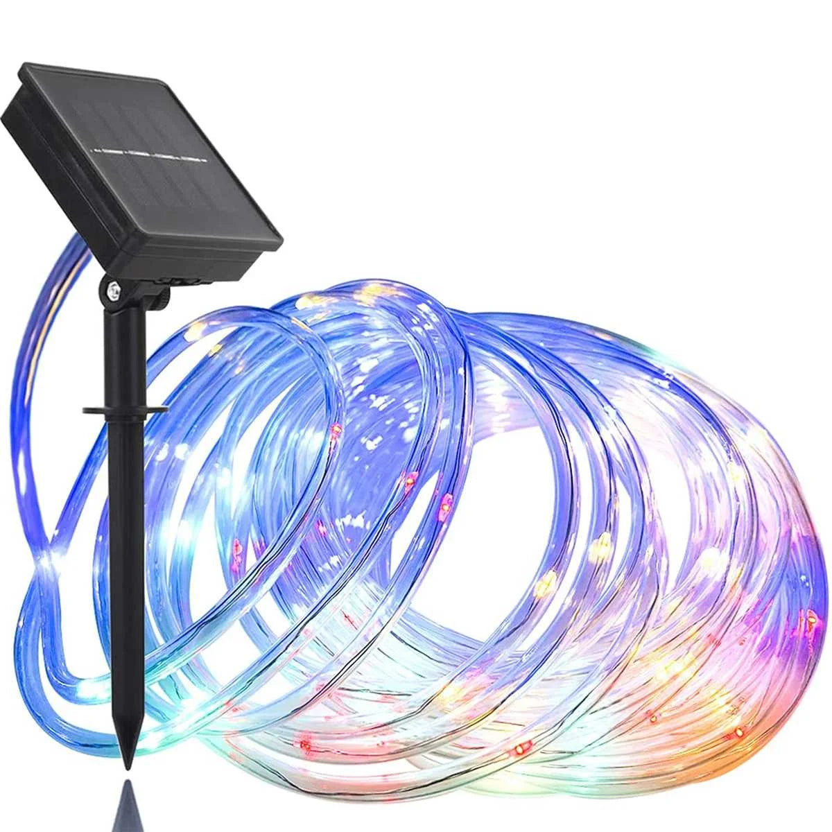 300LED Solar Powered Rope Strip Light,