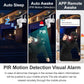 LS VISION 4MP 2K Caméra Solaire Extérieure 4G Polyvalente - Caméra de Sécurité Audio Bidirectionnelle à Détection de Mouvement PTZ sans Fil WIFI Intérieur