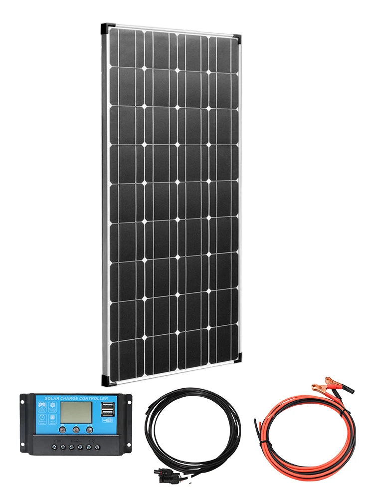 300W Solar Panel, Handle with care: avoid touching, scratching, or damaging the junction box.