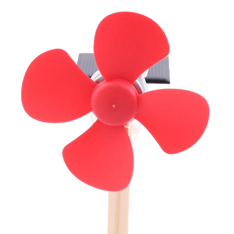 Montessories DIY Science Toy, Build a mini solar-powered fan with this DIY kit, perfect for science projects and educational activities.
