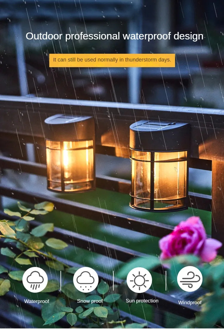Robust outdoor lamp withstood harsh weather conditions, making it a reliable choice for daily use.