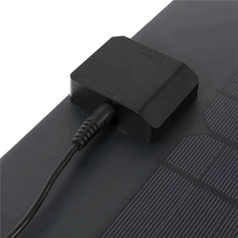 NEW 18V 50W Solar Panel, Allow 1-3cm difference due to manual measurement and color variation.