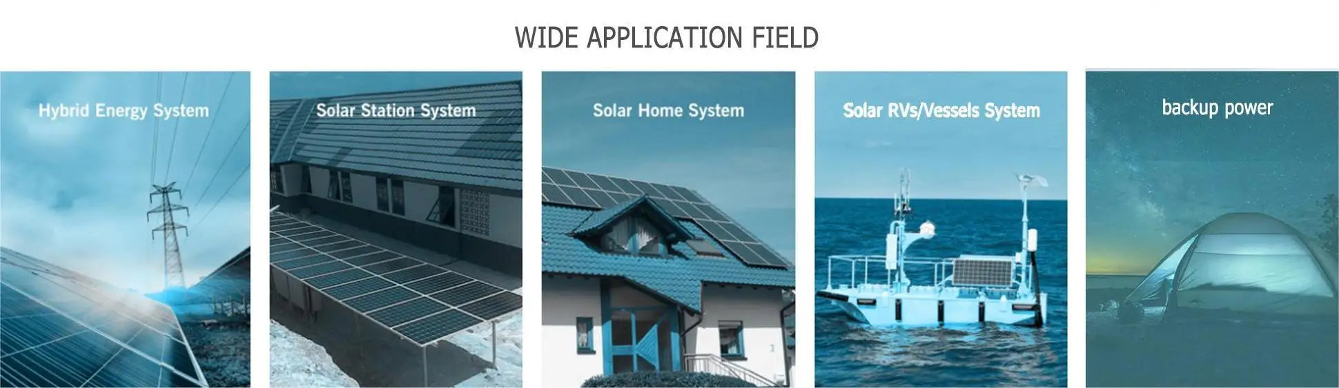 PowMr Hybrid Solar Inverter, Portable power solution suitable for multiple uses including renewable energy systems and backup power.