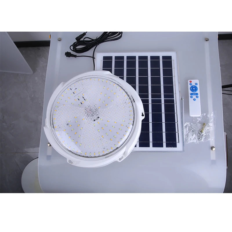 Solar light, Waterproof solar lamp with LED light, perfect for indoor and outdoor use.