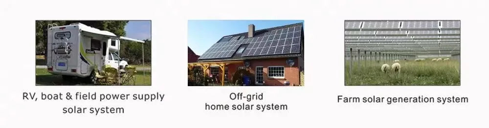 Mppt Solar Charge Controller, Solar charge controller suitable for RVs, boats, and off-grid homes, regulating 2 USB outputs and supporting 12V/24V batteries.