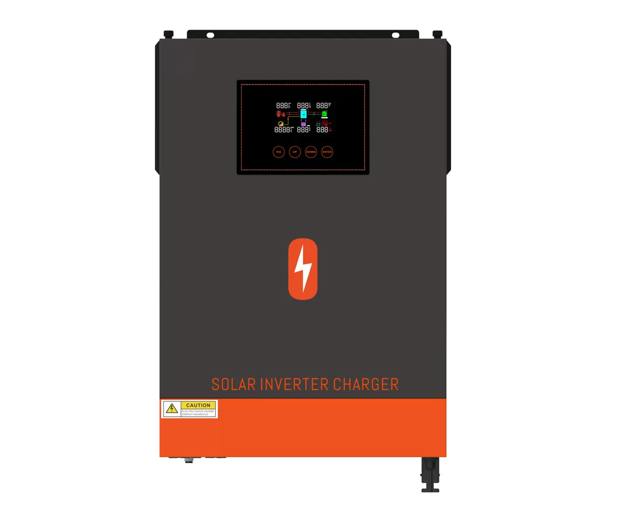 POW-HVM6.2M-48V - PowMr 6200W DC 48V Inversor solar Inversor híbrido sinusal puro con cargador 120A MPPT
