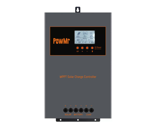 POW-K48100A - Controlador de carga solar PowMr 100A MPPT 12/24/48V CC que identifica automáticamente