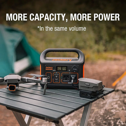 Jackery Portable Power Station Explorer 300 - 293Wh Backup Lithium Battery, 110V/300W Pure Sine Wave AC Outlet, Solar Generator (Solar Panel Not Included) for Outdoors Camping Travel Hunting Blackout | Best Solar