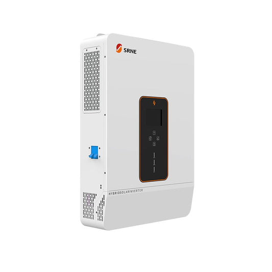 SRNE 8/10KW Max PV 500V 48V a 110/240VAC Supporto inverter solare ibrido Split-phase/monofase Dual MPPT Max 22A Corrente di carica