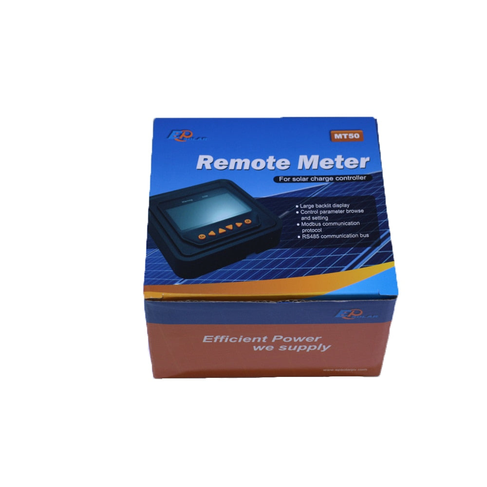 Mtso Remote Meter For solar charge controllor Large backit