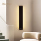 Lâmpada de parede led para decoração de parede, sala de estar, quarto, luz de parede interna para casa, luminária de parede de alumínio escovado