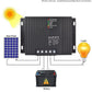 Contrôleur de charge solaire MPPT avec régulateur de charge de panneau solaire Bluetooth GEL / AGM / Inondé / LiFePO4 (12,8 V) / Lithium ion (NCM)