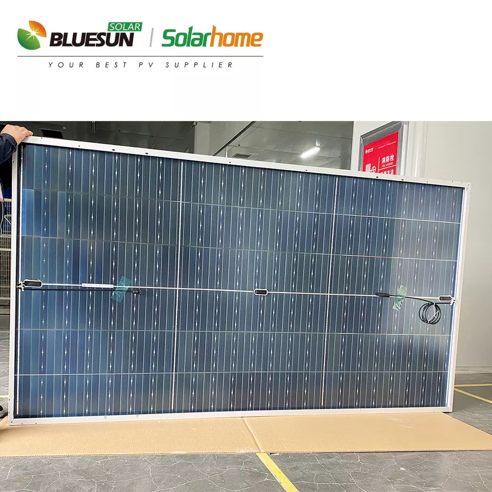 700W Solar panel - home business monocrystalline Bifacial Black solar cells | Best Solar