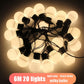 Stringa di luci a LED per feste, feste, giardini, ghirlande, decorazioni natalizie, casa, esterni, globo, festone, lampadina, matrimonio