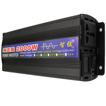 Pure sine wave inverter DC 12V 24V 48V 60V to AC 220V 110V 60HZ car home 1000W 1600W 2000W 3000W converter Solar inverters