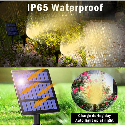 T-SUNRISE LED Solar Light Outdoors IP65 Waterproof Warm White Cold White Solar Garden Lighting Outdoor Decoration Lawn Lamps