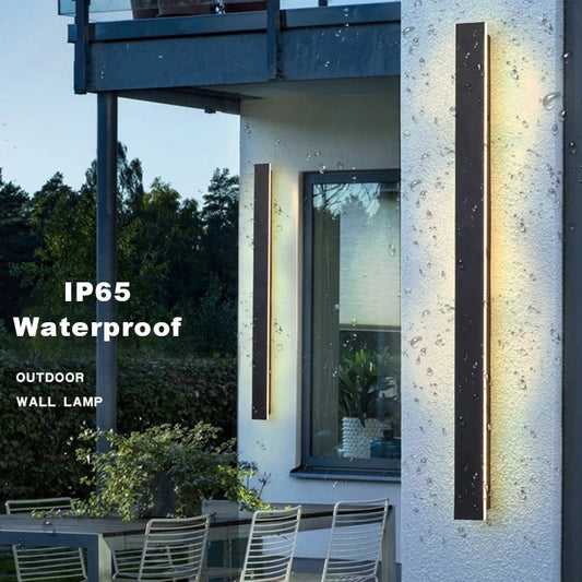 Wasserdichte LED-Langwandleuchte IP65 Außenbeleuchtung Garten Landhaus Balkonleuchte Innenwand Schlafzimmer Wohnzimmerleuchte