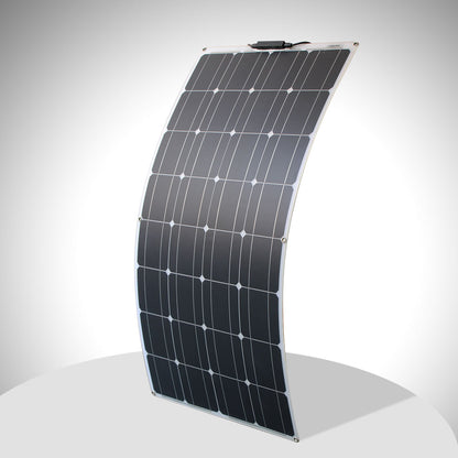 12v flexible solar panel kit 100w 200w 300w solar panels with solar controller for boat car RV and battery charger